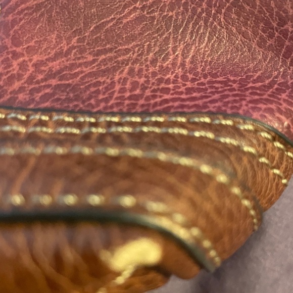 B.O.C Born Concept Beautiful Burgundy Purse Crossbody Medium Sized - Picture 8 of 13